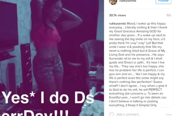 My Life is Perfect, I Do This Everyday - Rukky Sanda